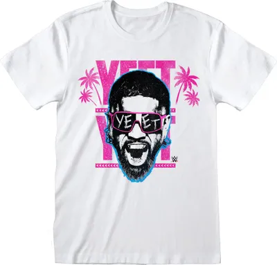 Image de WWE - T-shirt "Yeet" pour homme/femme unie HE3770 (XXL) (Blanc)