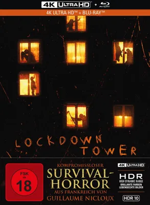 Produktbild von Lockdown Tower - 2-Disc Limited Collector's Edition im Mediabook (UHD-Blu-ray + Blu-ray)