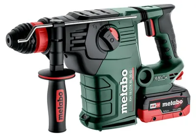 Produktbild von Metabo Akku-Kombihammer KH 18 LTX BL 35 Q , incl. 2x Akku LiHD 5,5 Ah, Ladegerät, Zubehör, metaBOX