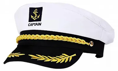 Kapitänsmütze für Erwachsene, Matrosenhut, Skipperhut, Unisex