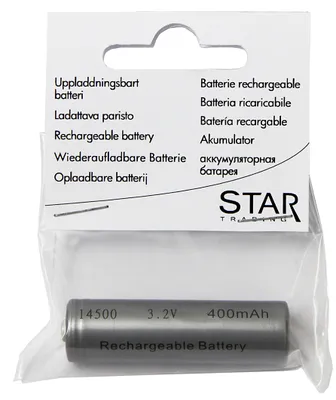 Image de Best Season Batterie de rechange pour articles solaires, AA 3,2 V LI-ON 400 mAh, 478-03