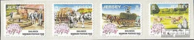 Produktbild von Briefmarken GB - Jersey 1998 Mi 855I-858I Viererstreifen (kompl.Ausg.) postfrisch Freimarken