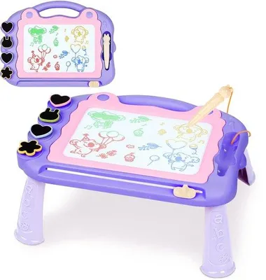Productafbeelding van Magnetisch Tekenbord voor Kinderen met Stempels