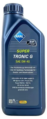 Produktbild von Aral SuperTronic G 0W-40 1 Liter (15F45D)