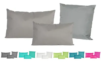 Produktbild von Anna's collection Outdoor-/Garten-Kissen - grau - 30 x 50 cm