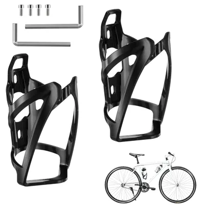 Zdjęcie produktu dla Uchwyt na bidon rowerowy - Lekki 35 g - Zestaw 2 szt. - Do roweru szosowego i MTB
