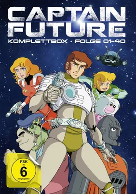 Produktbild von Captain Future Komplettbox