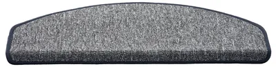 Produktbild von Trend Schlinge Stufenmatte Strong Anthrazit (halbrund), Größe / Menge:18x56 cm = 1 Stck.