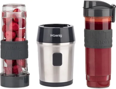 Image de Cup Blender Hkoenig SMOO9 Gris 300 W