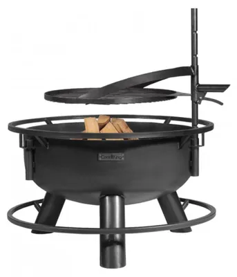 Ein Gartenmöbel.Zubehör_Sonstiges.Feuerschalen_Grills im Maß 60 x 112 x 60 aus Stahl. Farbe Schwarz
