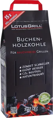Immagine prodotto di lotusgrill - Carbonella di faggio da 2,5 Kg