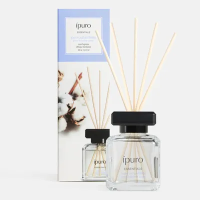 Productafbeelding van ipuro 1010001 ipuro Raumduft ESSENTIALS Baumwolle fields blumig 100,0 ml, 1 St.
