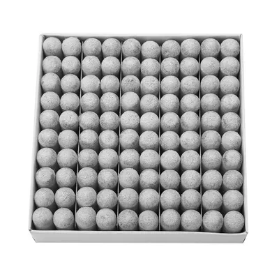 Image de 100pcs Langlebige Kunststoff -Billard -Ersatzpool -Tipps Lot -Zubehör (13mm)