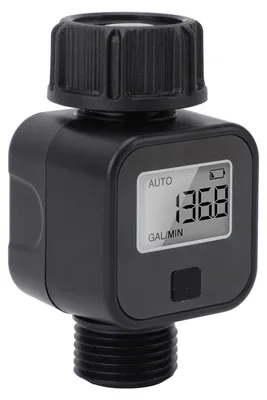 Zdjęcie produktu dla Cyfrowy miernik przepływu wody z ekranem LCD Gwint BSP 3/4 cala Miernik przepływu wody o wysokiej dokładności do użytku domowego i komercyjnego