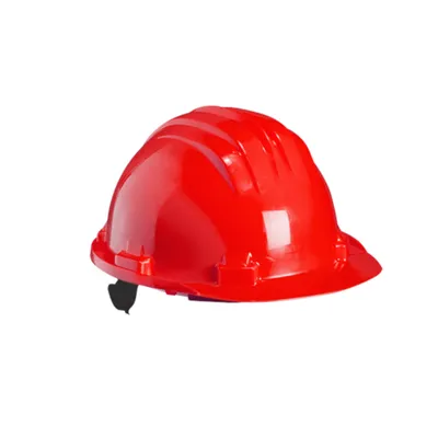 Produktbild von Bauhelm mit Drehverschluss rot