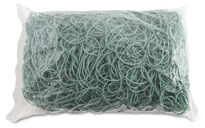 Immagine prodotto di Elastici per ufficio, 60 mm, 1 kg, verdi