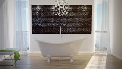 Produktbild von Freistehende Design Badewanne Modern Bad Wanne