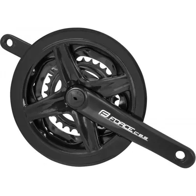 Produktbild von Force Alu Trekking Kurbel mit 48/38/28 Zähnen und Länge 170mm für 6/7/8-Fach
