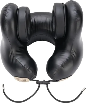 Produktbild von Reise-Nackenkissen mit Bluetooth-Headset Memory Foam Magnetic Abnehmbare Geräuschunterdrückung U-förmige Reise-Musik-Kissen für Flugzeug Auto