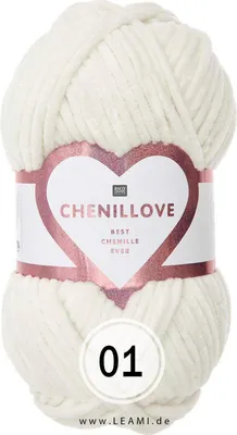 Produktbild von Rico Creative Chenillove 01 creme