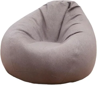 Image de Housse de pouf, sans rembourrage, modèle relax, lavable