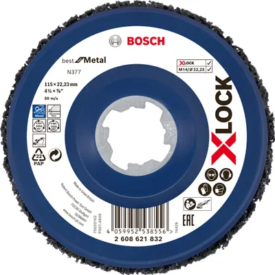 Produktbild von Bosch PRO N377 Multi Material Reinigungsscheibe 115 mm 22,23 mm - 2608621832