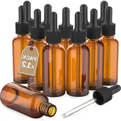 Produktbild von Glas-Flaschen 50 ml mit Schraubverschluss