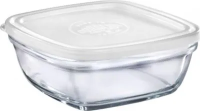 Immagine prodotto di Duralex 20 Cm, impilabile, con coperchio, trasparente, opaco
