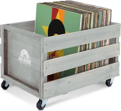Produktbild von Famanu Aufbewahrungsbox Emil - Vintage Look mit Rollen