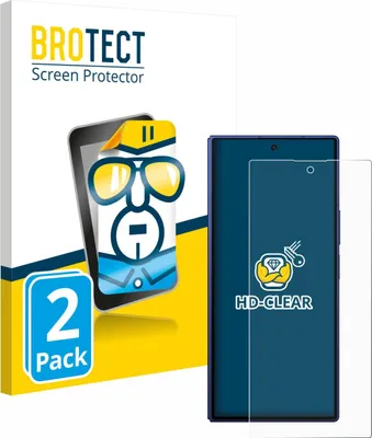 Produktbild von 2x Für Samsung Galaxy Z Fold 7 Schutzfolie BROTECT Displayschutz Display Schutz Folie Klar Transparent