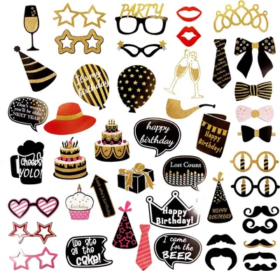 Produktbild von Oblique Unique 47 Fotorequisiten Fotoaccessoires Geburtstag Party Feier Foto Props