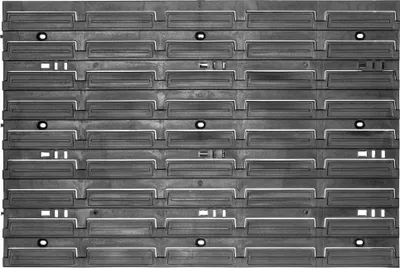 Obrázek produktu pro Nástěnná deska na nářadí – děrovaná deska/pegboard – 116 x 78 cm – nástěnný organizér do garáže a dílny