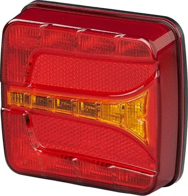 Image de Feu arrière 4 fonctions 106 x 99 mm LED droit