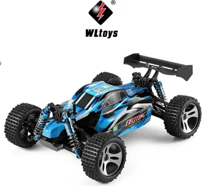 Obrázek produktu pro Wltoys 184011 Rc Car 1 / 18 4wd 2.4g Modely dálkového ovládání dálkového vozidla Full Propotional High Speed 30km / h Off Road Auta Hračky jako show