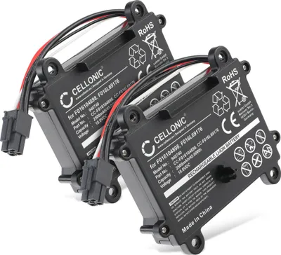 Immagine prodotto di CELLONIC 2x Batteria per Attrezzo Compatibile con Bosch Indego 400, Indego 350, Indego M 700, F016104898 – ( 2500mAh, 18V)