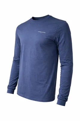 Immagine prodotto di Tommy Jeans LINEAR LOGO SLIM T-SHIRT A MANICHE LUNGHE - Maglietta a maniche lunghe - blu notte scuro