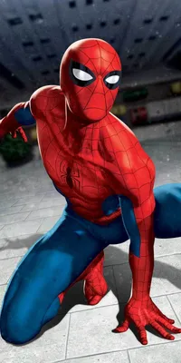 Zdjęcie produktu dla Ręcznik plażowy Marvel Spider-Man w pozie bohatera Ręcznik plażowy 70 x 140 cm, 100% bawełna
