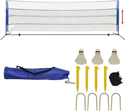 Zdjęcie produktu dla Siatka do badmintona, lotki, 500x155 cm