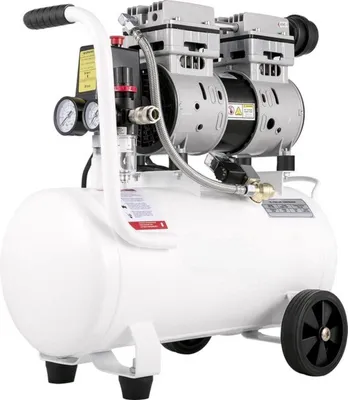 Obrázok produktu pre Tichý vzduchový kompresor – s kolieskami – vzduchový ventilátor – 750 W