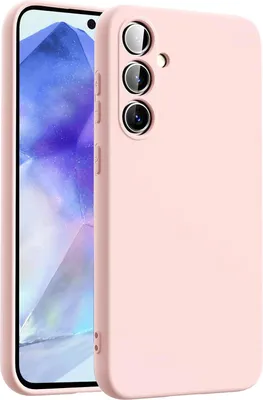 Zdjęcie produktu dla Etui ochronne na telefon komórkowy Samsung Galaxy A54 5G silikonowo-żelowe etui na telefon komórkowy, różowe