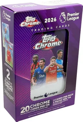 Produktbild von Topps Chrome Premier League 2026 - 1 TIN Box