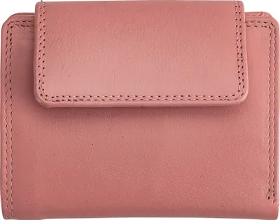 Produktbild von Josephine Osthoff Geldbörse Damen Portemonnaie klein KleinGeldbörse Herren slim Münzbörse Geldbeutel mit Münzfach echt Leder RFID-Schutz (938)