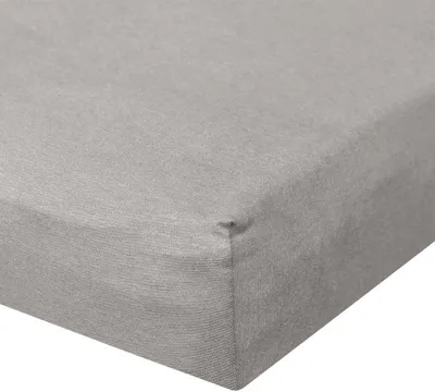 Produktbild von Traumschlaf Zwirn-Jersey Elasthan Spannbetttuch De-Luxe 180x200 - 200x220 cm taupe