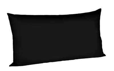 Produktbild von liebling Kissenhülle Interlock Jersey 40 x 80 cm, Farbe schwarz, Kissenbezug aus 100% Baumwolle, edler Glanz, waschbar 60 Grad