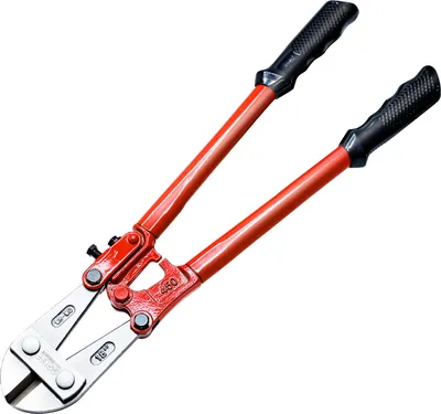 Produktbild von CCLIFE Bolzenschneider 450 mm Cr-Mo Schneidleistung 6 mm, Professionelle Bolzenschere mit gehärteten Backen