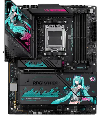 Produktbild von ASUS ROG Strix X870E-H Gaming WiFi 7 Hatsune Miku Edition SAM5