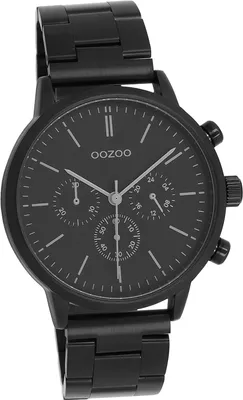 Image de Oozoo mens montre analogique à quartz bracelet noir Timepieces D2UOC11409
