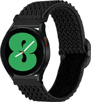 Produktbild von imoshion Elastisches Nylonarmband - Universelle 20 mm Anschluss - Schwarz