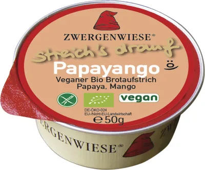 Image de Zwergenwiese Pâte à tartiner papayangue50g