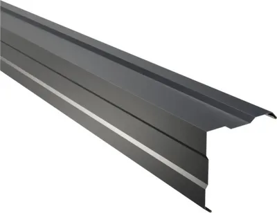 Produktbild von PRECIT Aussenecke 90° gesickt für Wand Anthrazitgrau RAL 7016 1000 mm x 170 mm x 170 mm x 0,5 mm